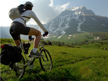 Escursioni in mountain-bike